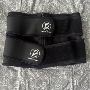 Body Envy Black Waist Trainer Belt